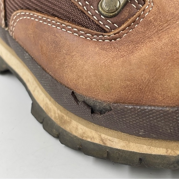 Timberland Boy’s Brown Classic Waterproof Boots - Size 12.5 - Picture 8 of 12